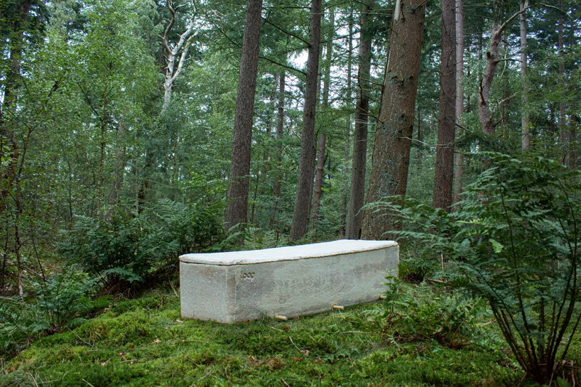 Read more about the article ‘Living Coffin’ โลงศพมีชีวิตผลิตจากเห็ดราซึ่งย่อยสลายได้และช่วยให้ต้นไม้เติบโต