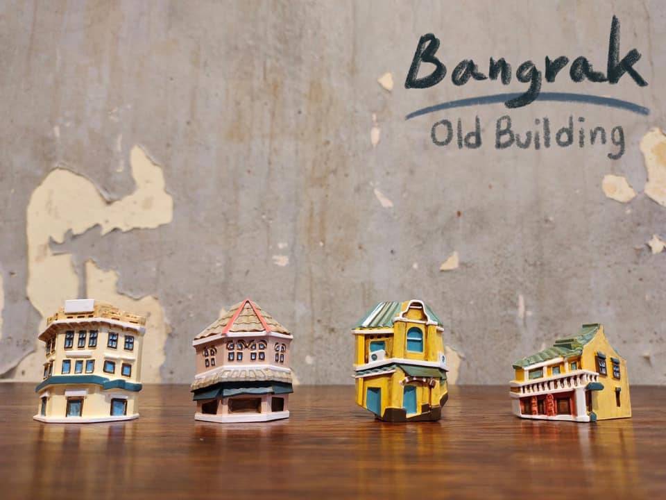 ‘Bangkok Old Building Model’ กาชาปองชุดตึกเก่าย่อส่วนที่ช่วยเติมวันเวลาที่ขาดหาย